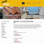 Building Materials Web Design2